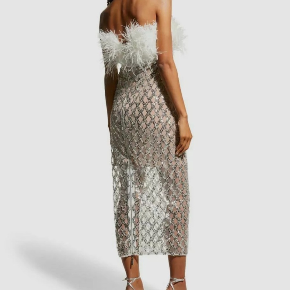 Bronx and Banco Afiya X Coco Feather Dress